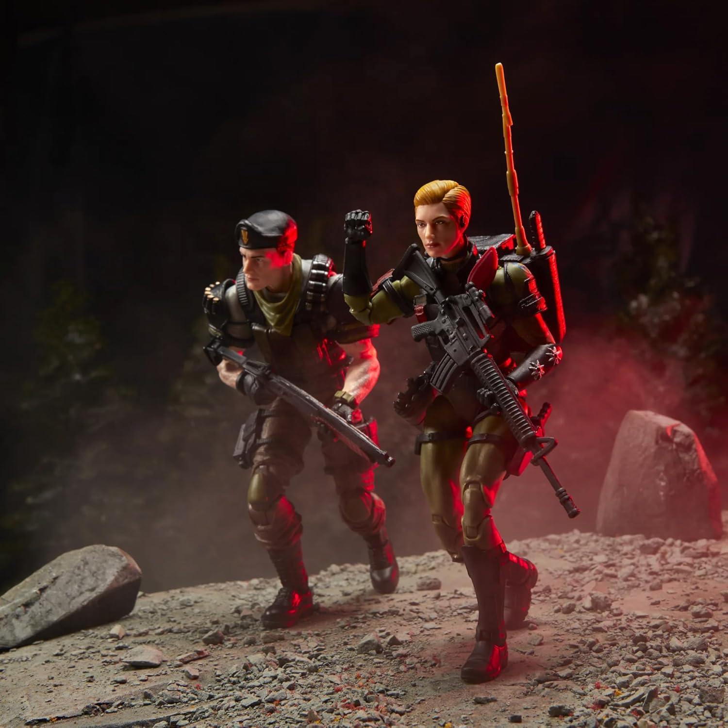 Figuras de Acción G.I. Joe Clasificado Falcon y Quarrel 15 cm