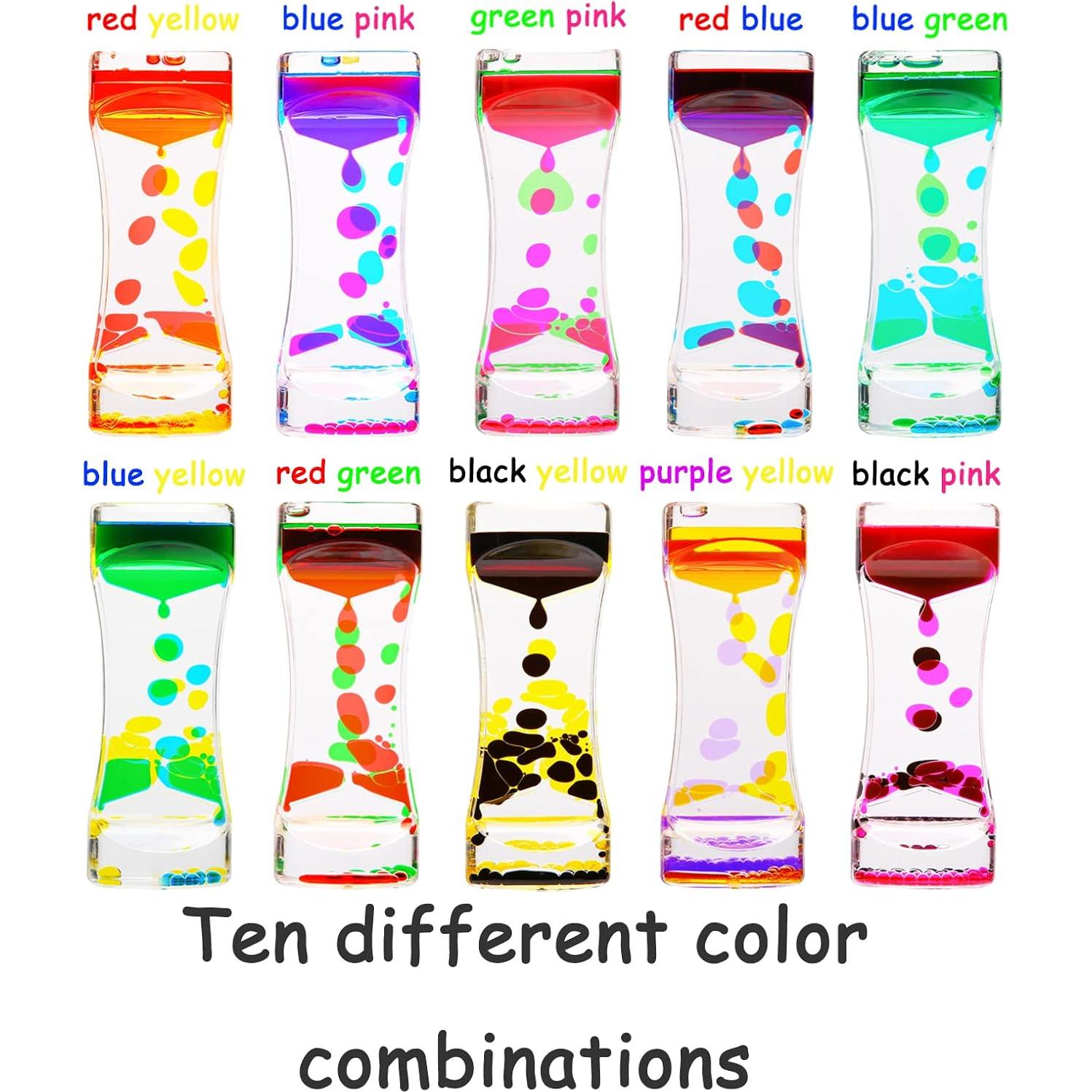 Temporizador de Burbujas CAILINK Paquete de 10 Coloridos