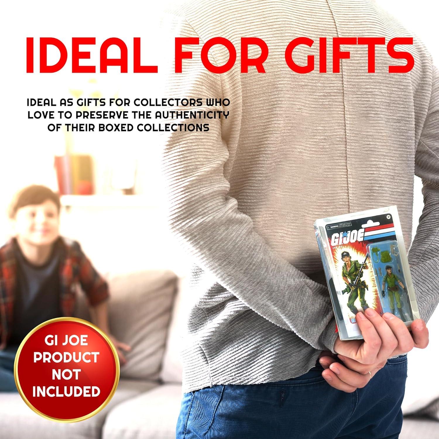 Funda Protectora EVORETRO para Figuras G.I. Joe - Paquete 10