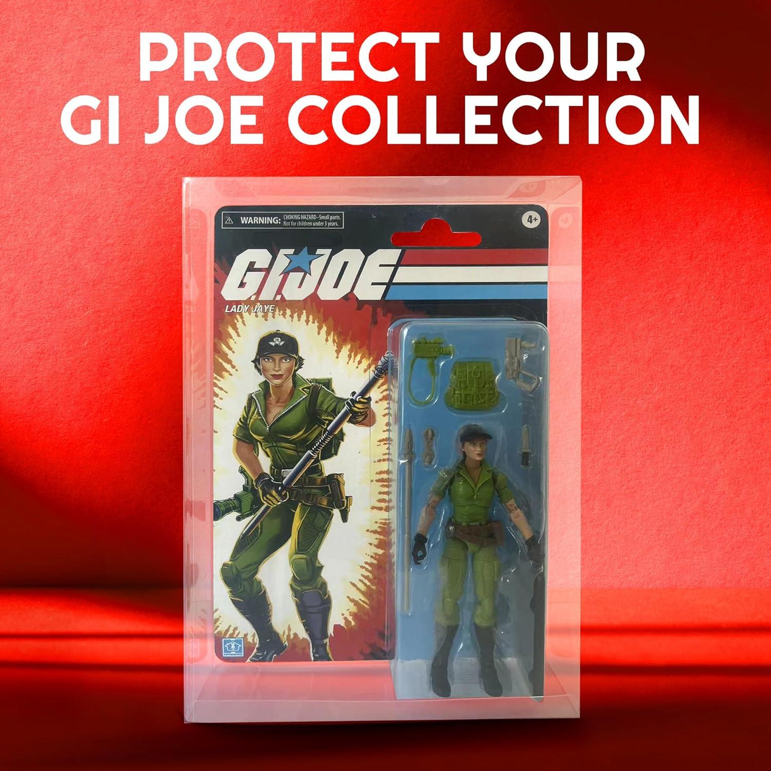 Funda Protectora EVORETRO para Figuras G.I. Joe - Paquete 10