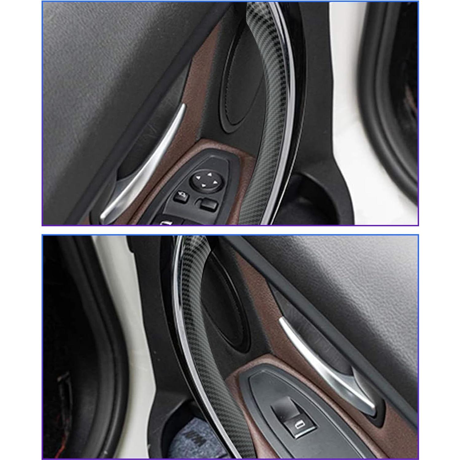 Cubiertas de Manijas de Puerta Reswish 758NFSG001 Fibra de Carbono