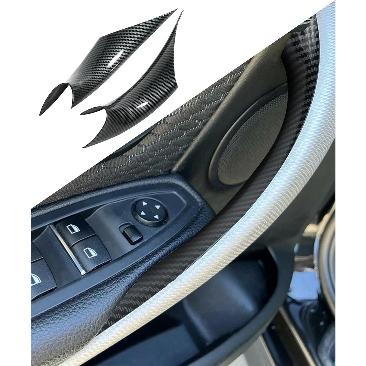 Cubiertas de Manijas de Puerta Reswish 758NFSG001 Fibra de Carbono