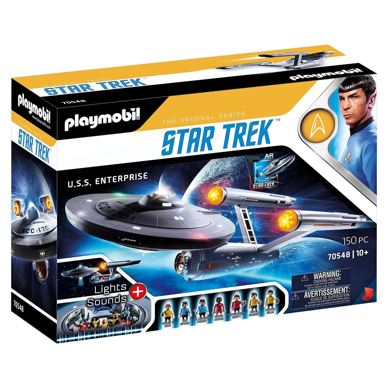 Playmobil U.S.S. Enterprise NCC-1701 - Nave Star Trek 100x48x34cm