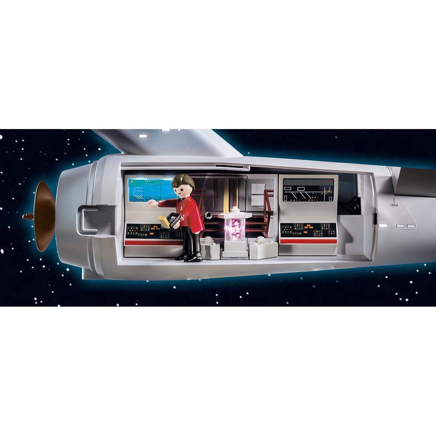Playmobil U.S.S. Enterprise NCC-1701 - Nave Star Trek 100x48x34cm