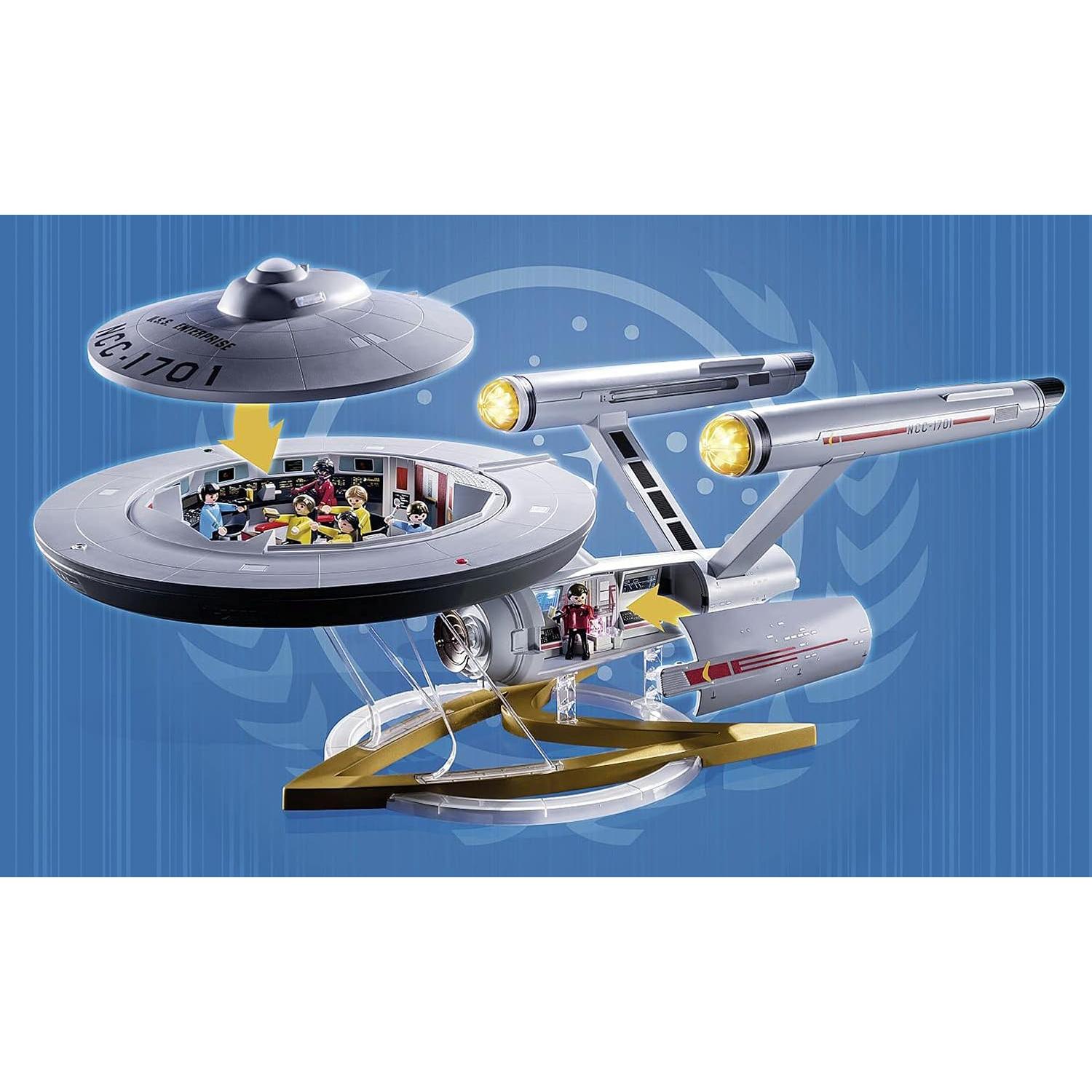 Playmobil U.S.S. Enterprise NCC-1701 - Nave Star Trek 100x48x34cm