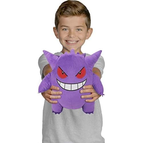 Peluche Pokémon Gengar Grande 30 cm - Oficial Wicked Cool