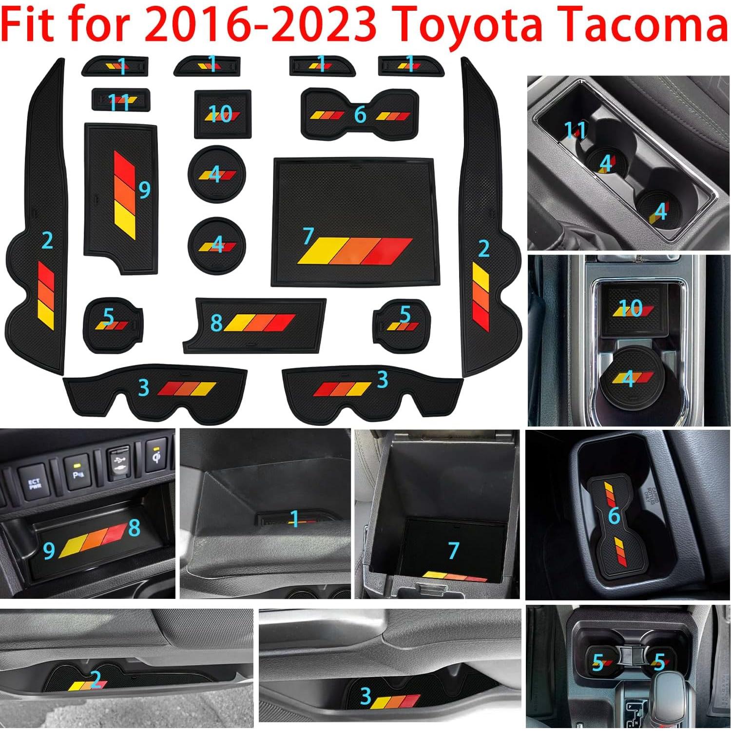 Forro de Consola Central LOCOY para Toyota Tacoma 2016-2023