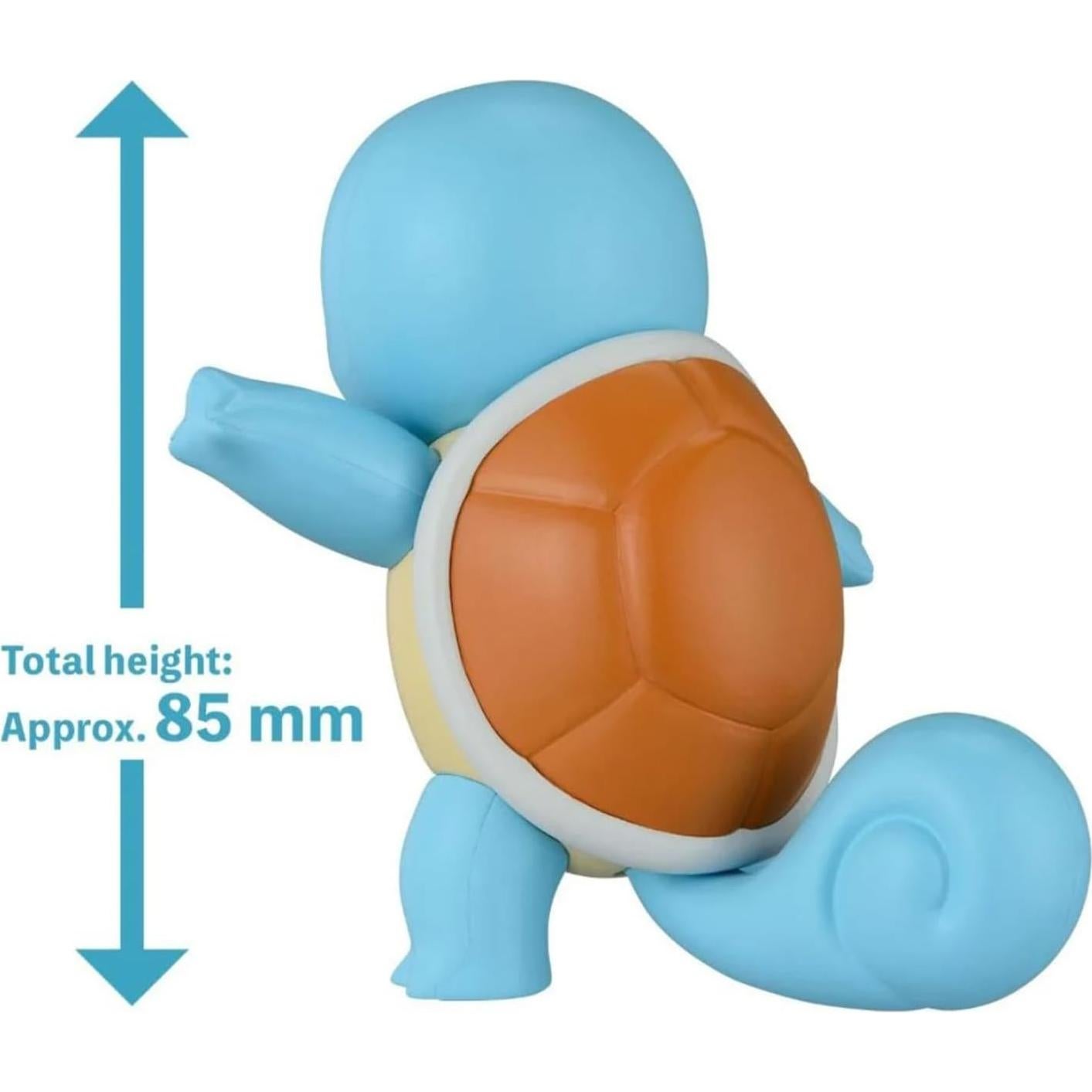 Kit de Modelo Bandai Hobby Pokémon Squirtle Fácil de Armar
