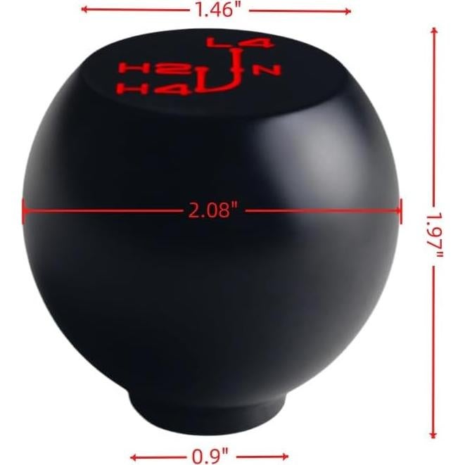 Perilla de Cambio JGR Aluminio 4x4 para Toyota Hilux 1979-2021