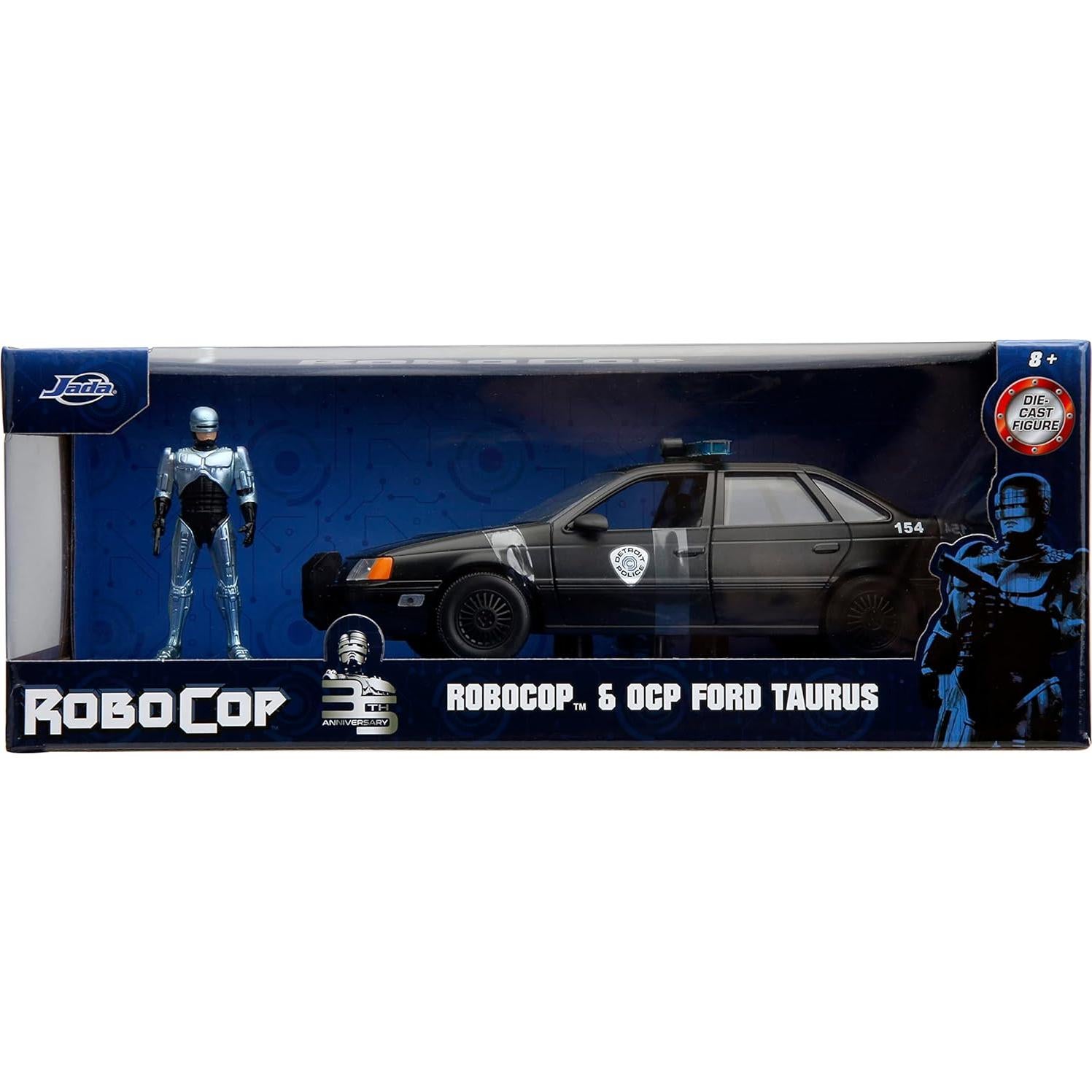 Coche Die-Cast Robocop 1:24 Ford Taurus Jada Toys