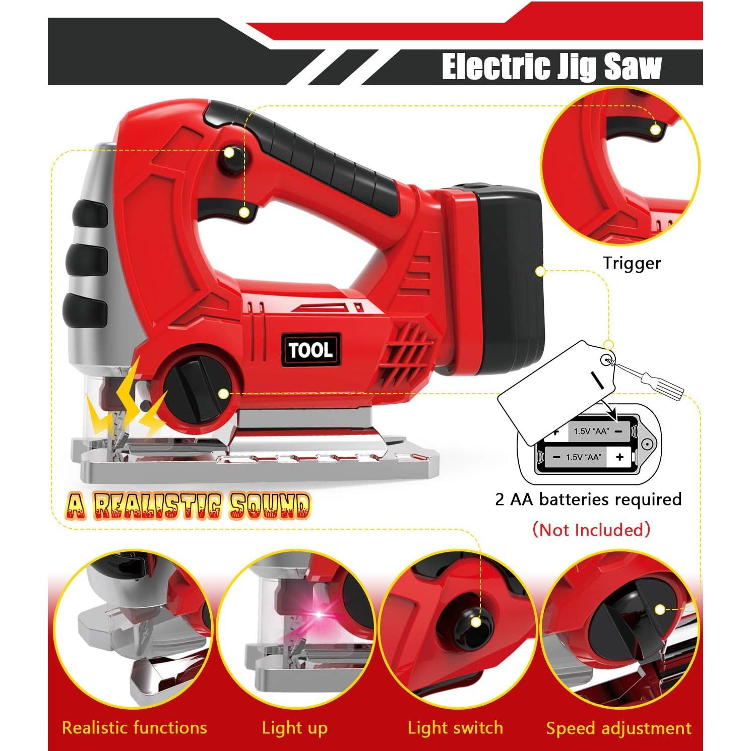 Juego de herramientas de simulación EP para niños 3+