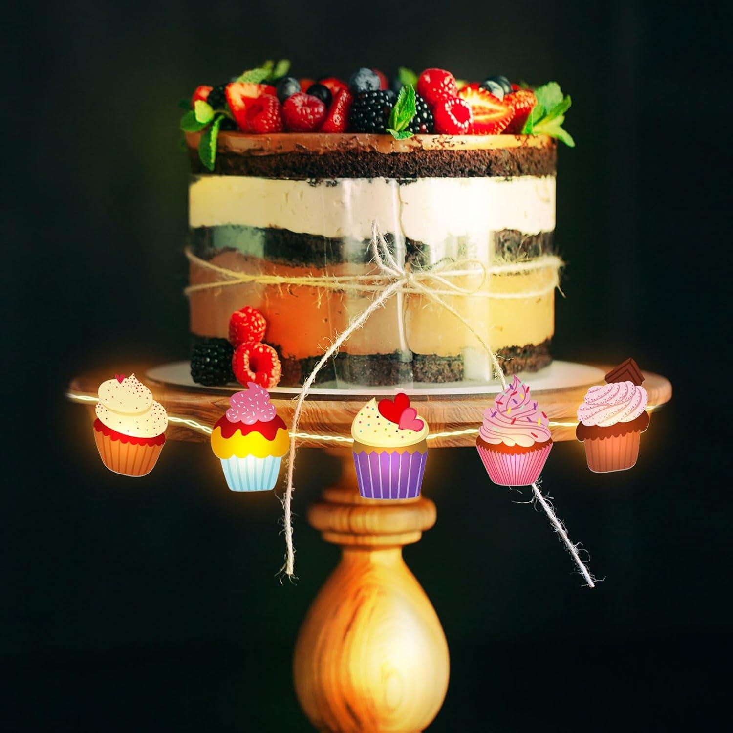 Luces de Cuerda LED VIHOSE 20 Pasteles 3 m Batería Decoración