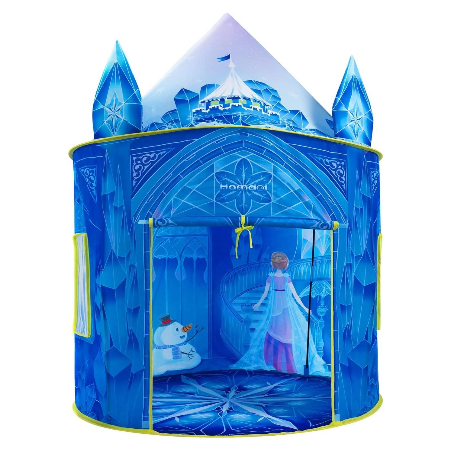 Carpa de Juego Hamdol Castillo de Hielo 130 cm para Niñas