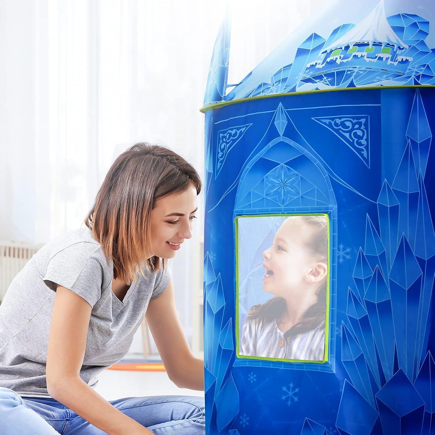 Carpa de Juego Hamdol Castillo de Hielo 130 cm para Niñas