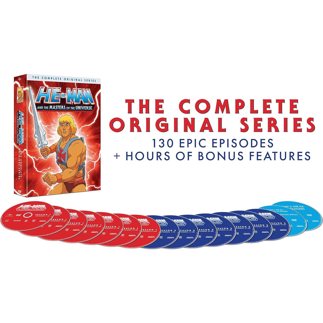 He-Man y los Masters del Universo Completo en DVD