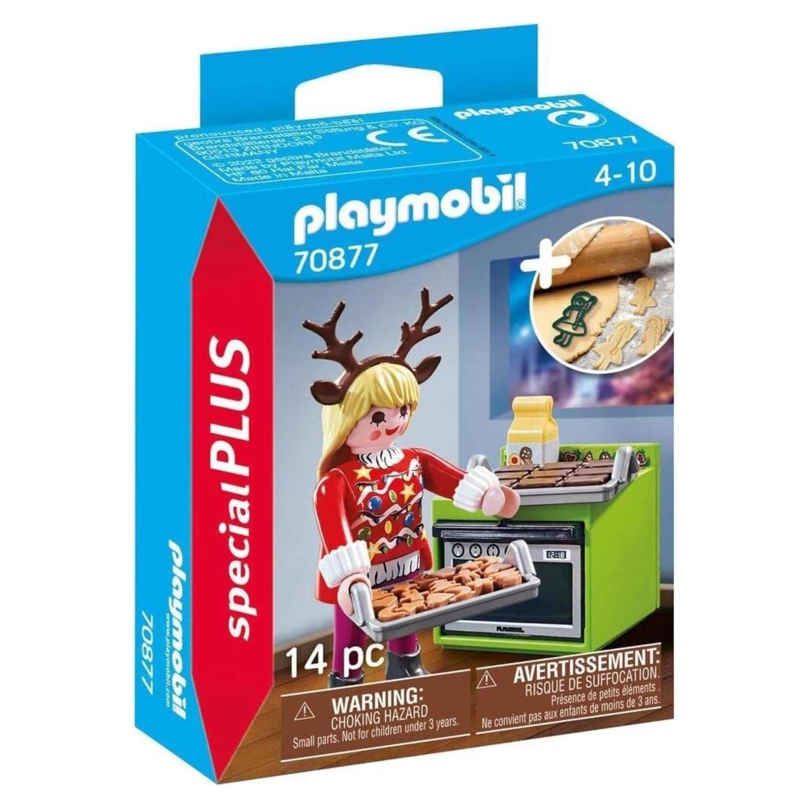Playmobil Panadero Navideño 70877 con Accesorios