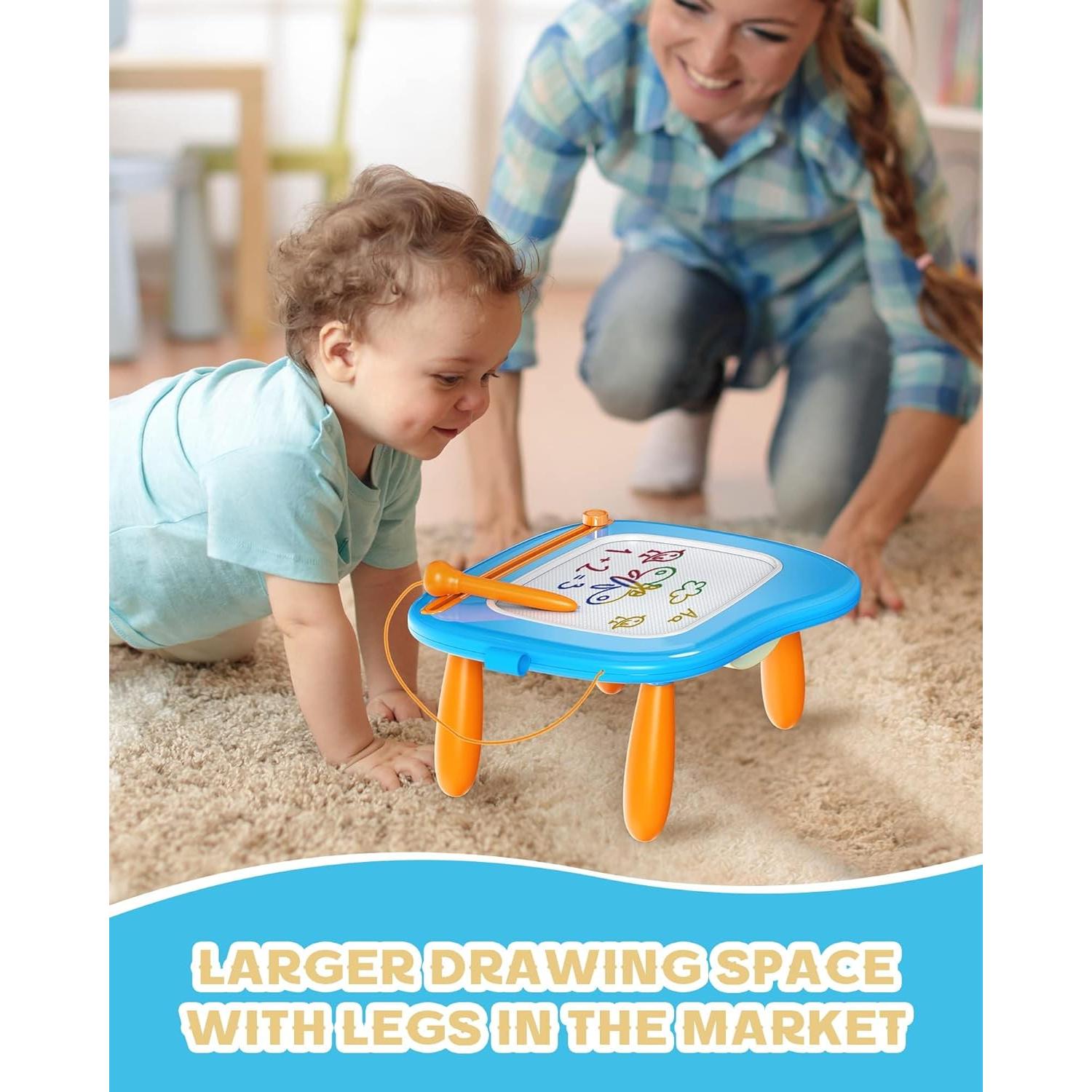 Pizarra Dibujo Magnética Bravokids Azul 33x27cm para Niños