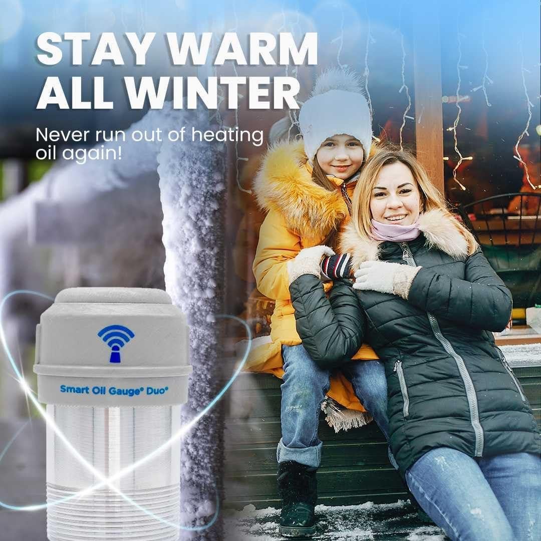 Medidor de Tanque de Aceite Wi-Fi Smart Oil Gauge Duo