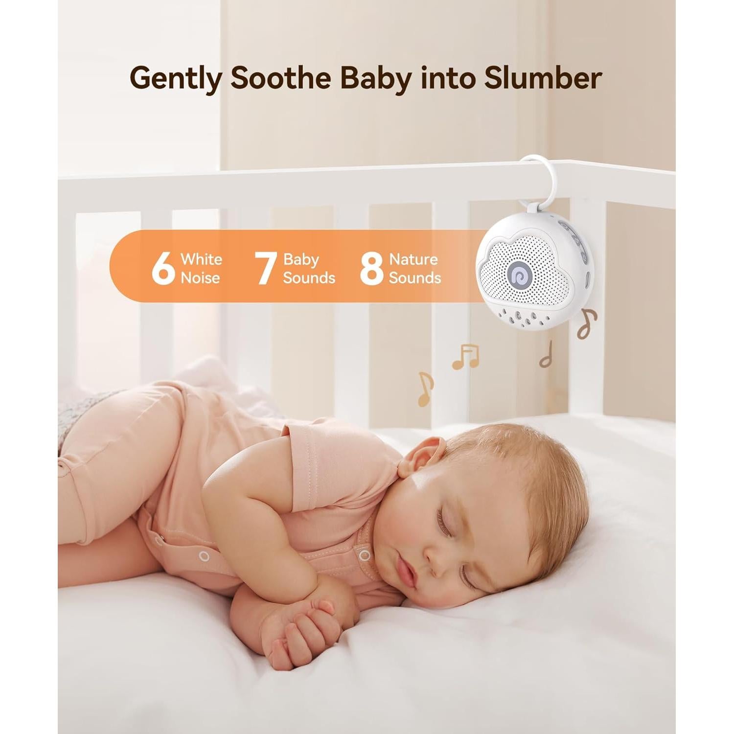 Máquina de Ruido Blanco Dreamegg D11Max - Sonido Portátil Bebés