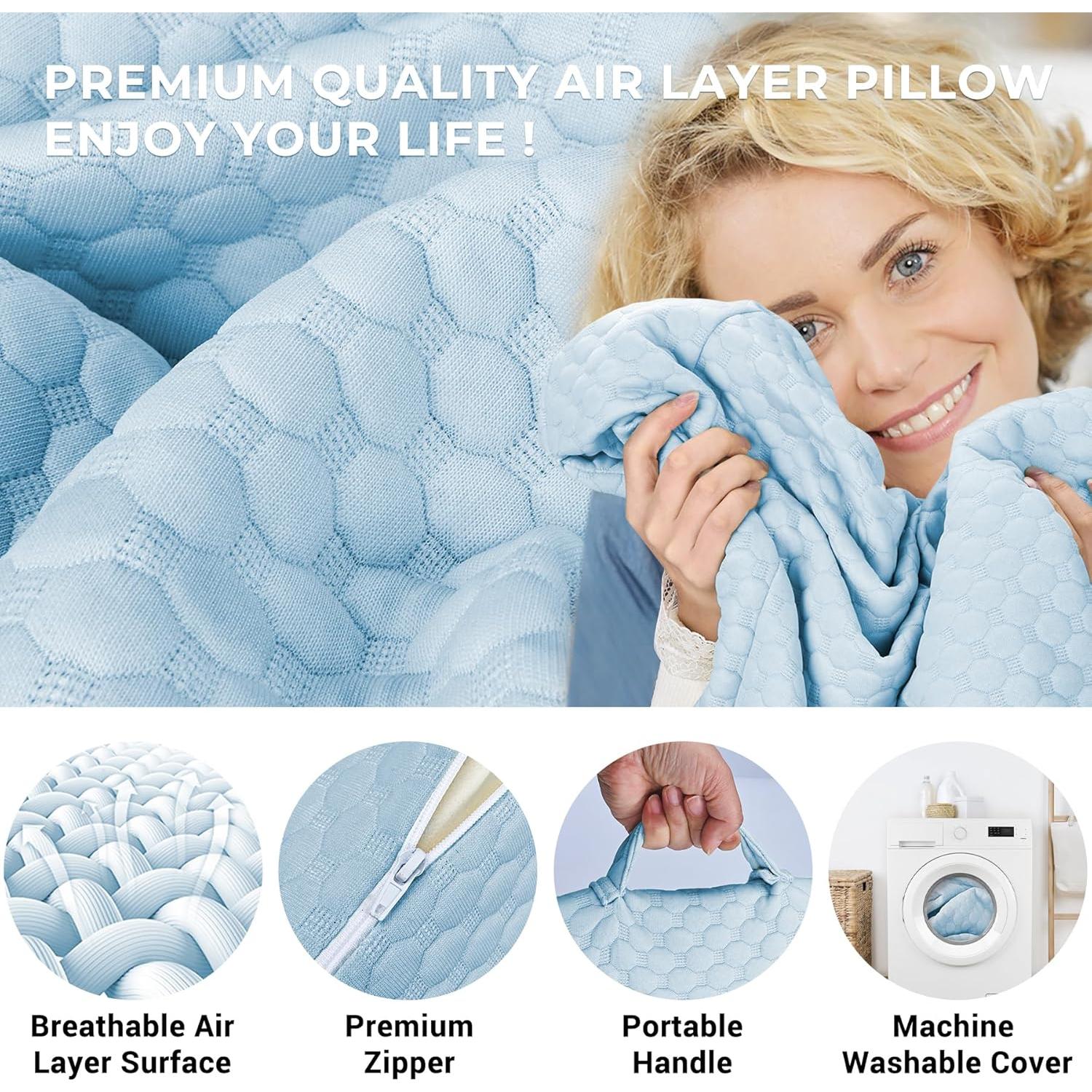 Almohada en Cuña COOLBEBE Ajustable 23-28 cm para Dormir