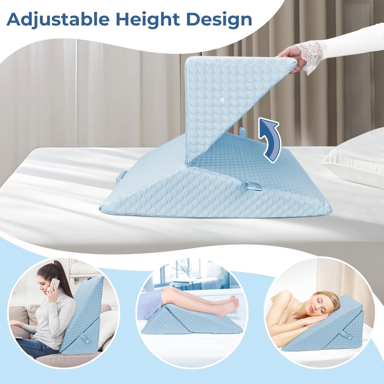 Almohada en Cuña COOLBEBE Ajustable 23-28 cm para Dormir