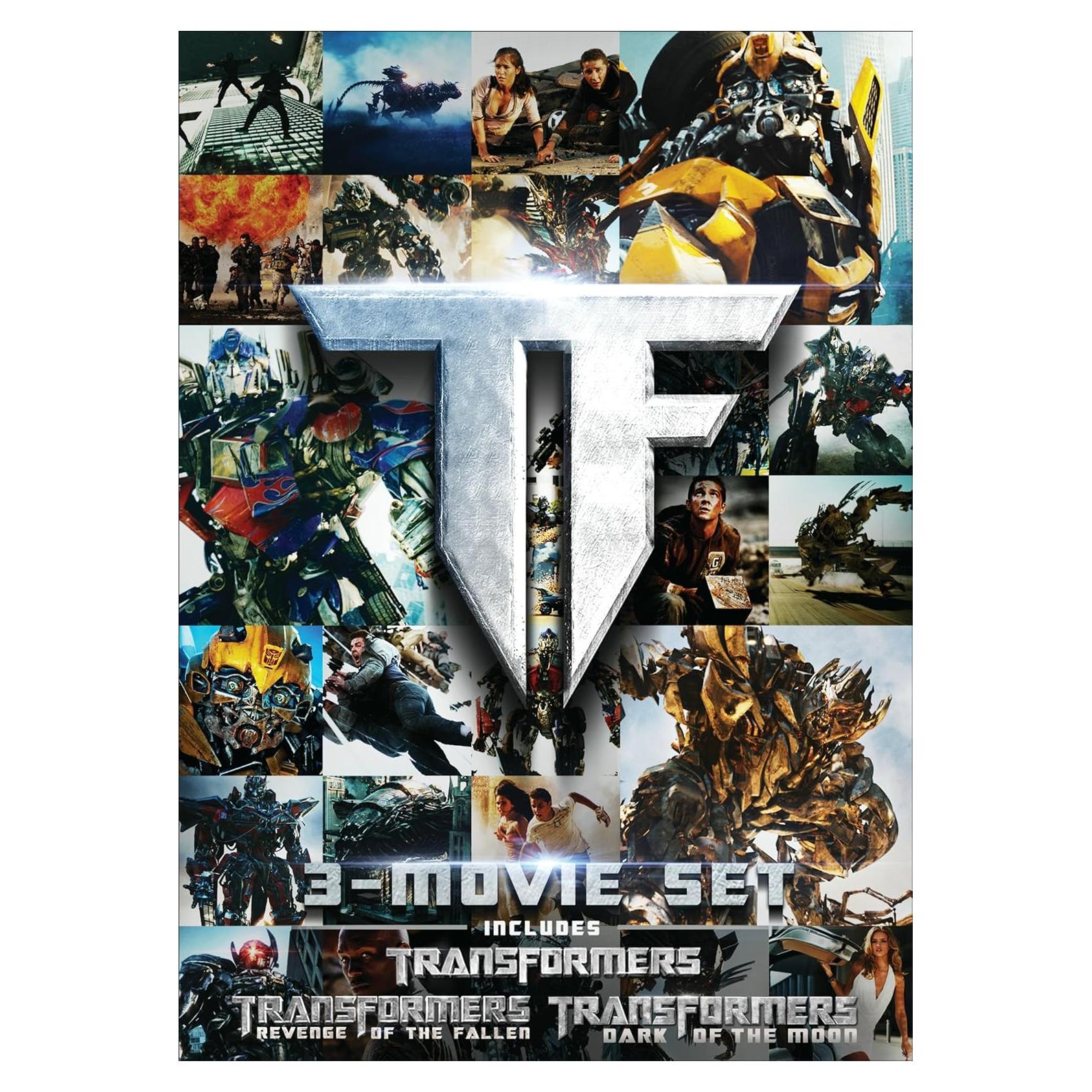 Trilogía Transformers DVD - 3 Películas - 7h 26m Duración