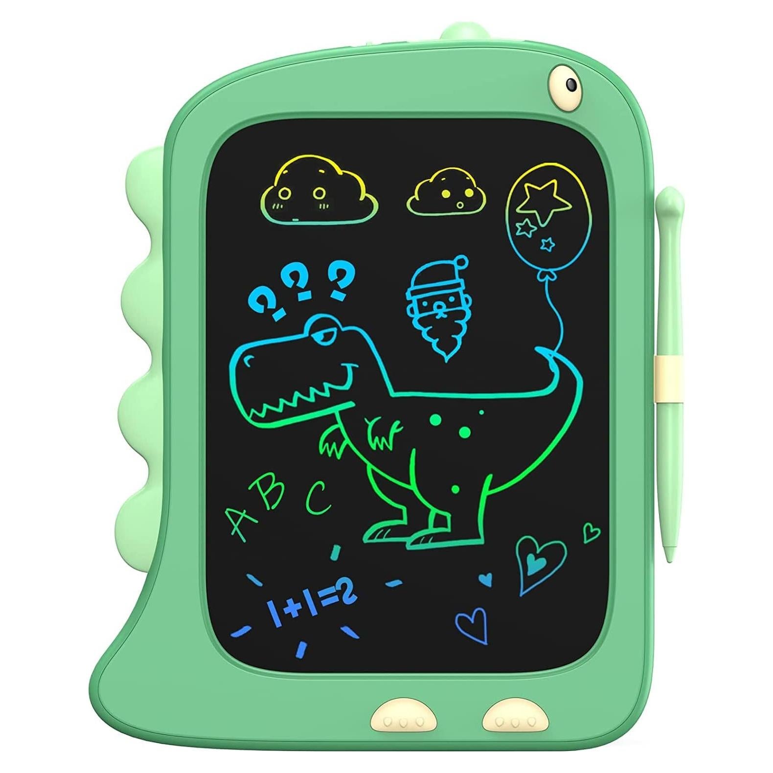 Tableta de Dibujo LCD ORSEN 21.6 cm Dinosaurio Verde