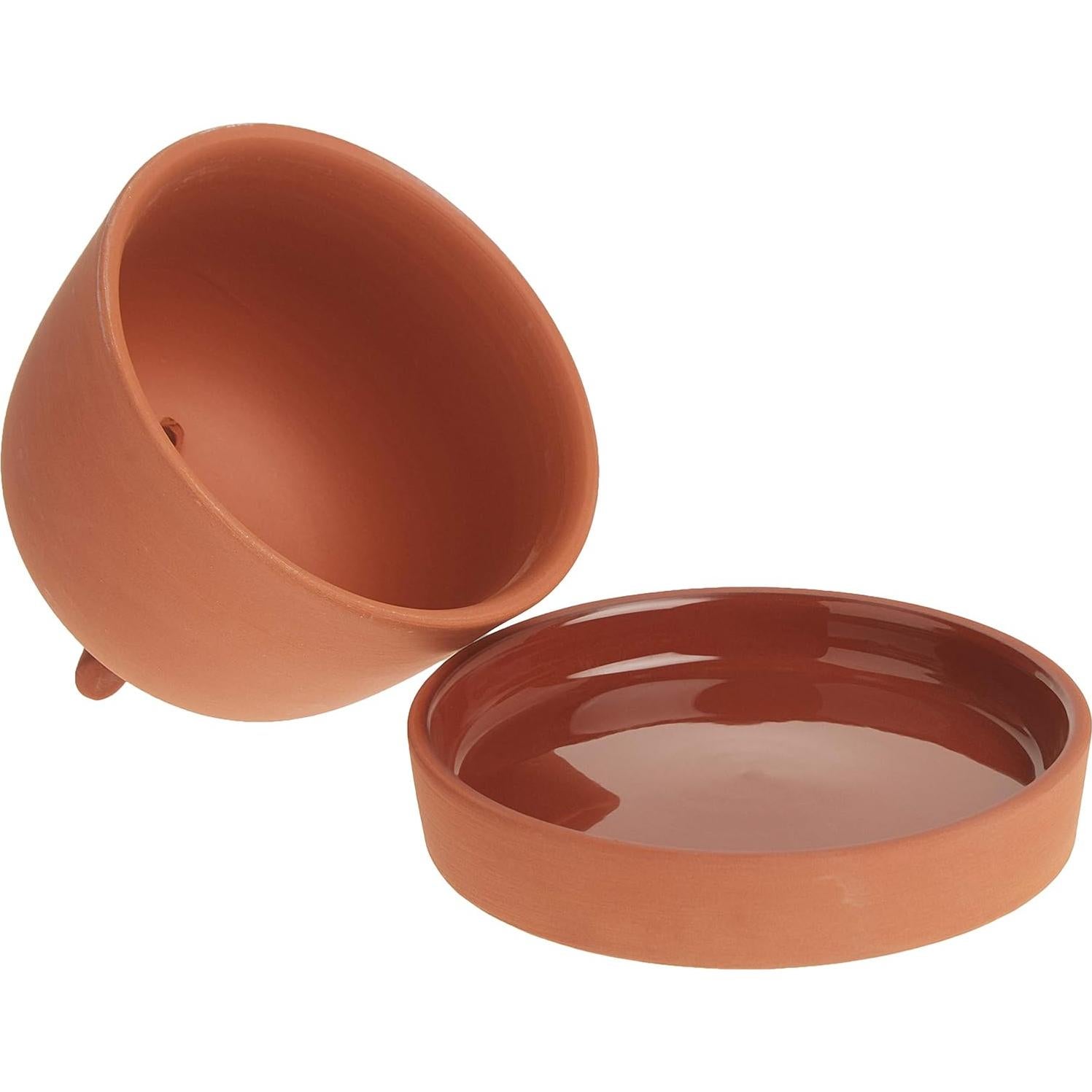 Horno de Ajo Norpro de Terracota 11cm - Asar y Servir