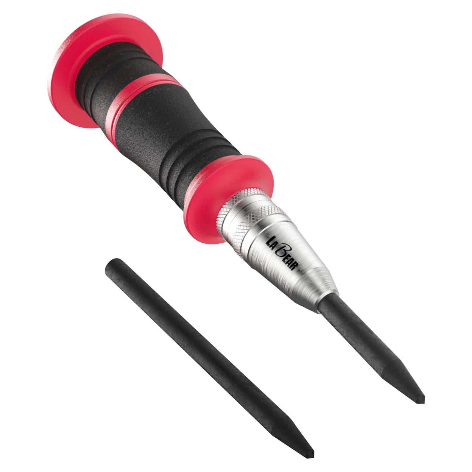 Punzón Automático de Centro LABEAR 15 cm con Punta de Acero S2