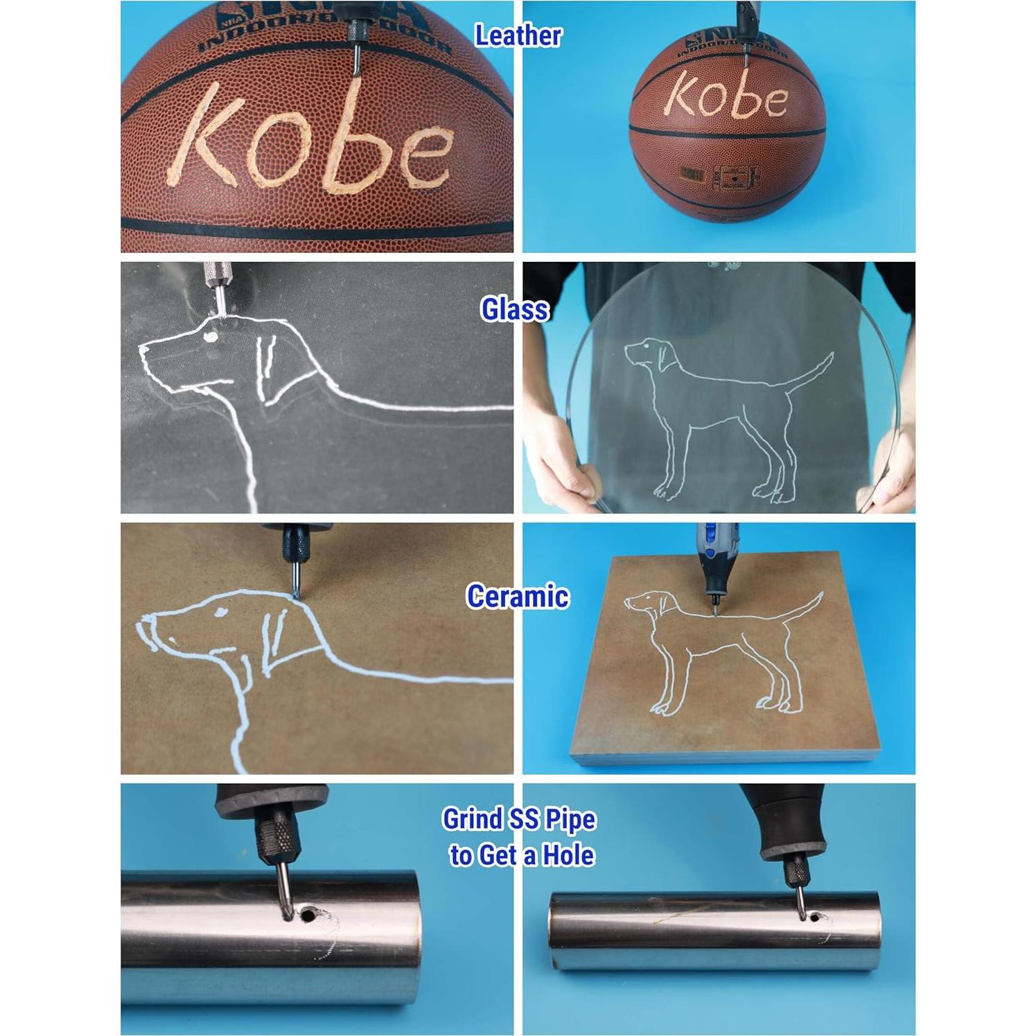 Juego de 20 Fresas de Carburo de Tungsteno Sworker 3mm