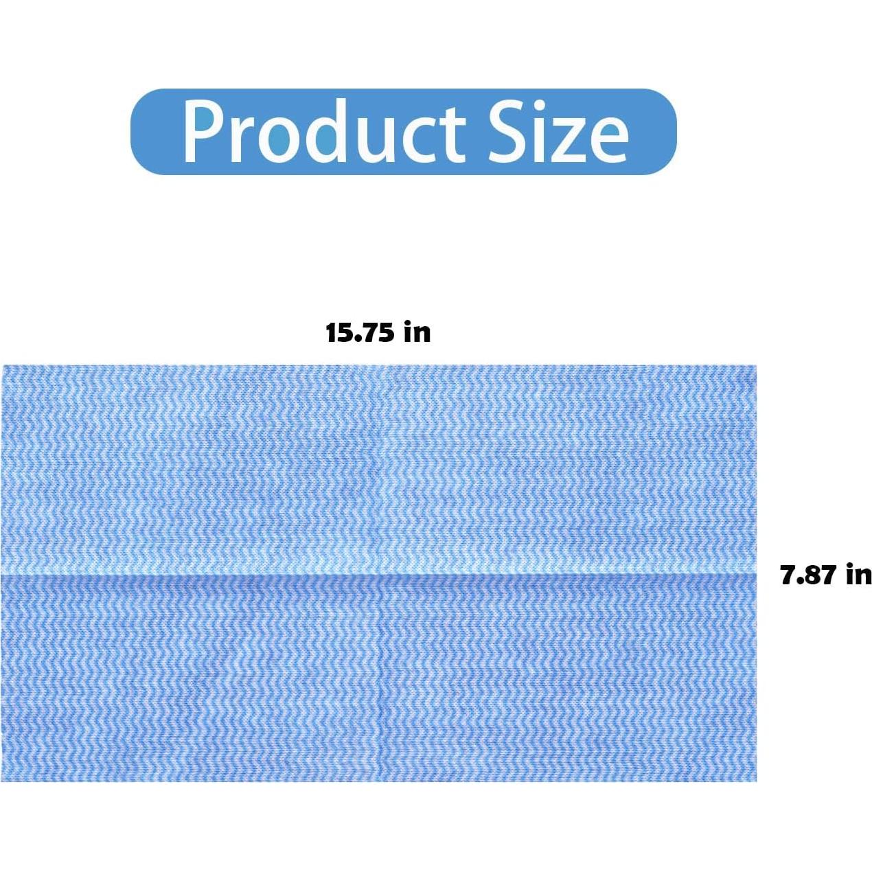 Paños de limpieza desechables Faliuepe 100 unidades 20x40 cm