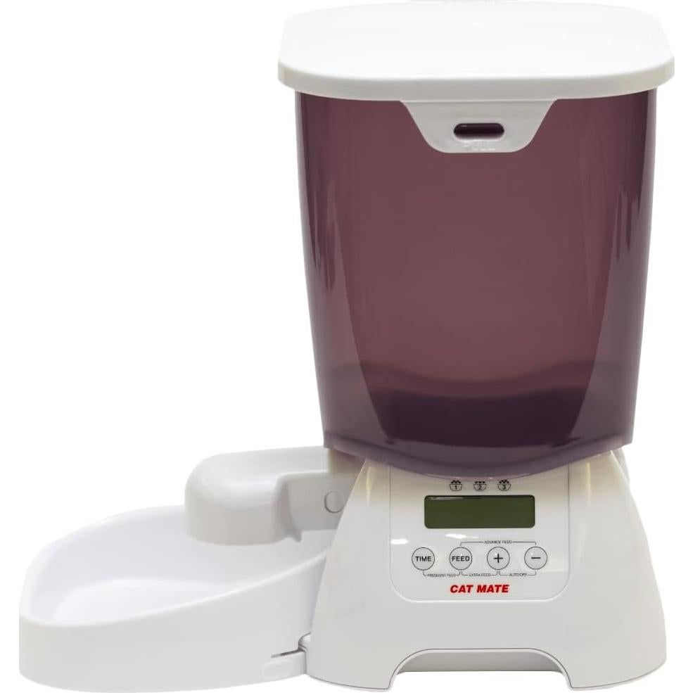 Comedero Automático Cat Mate C3000 para Gatos y Perros - 3 Comidas