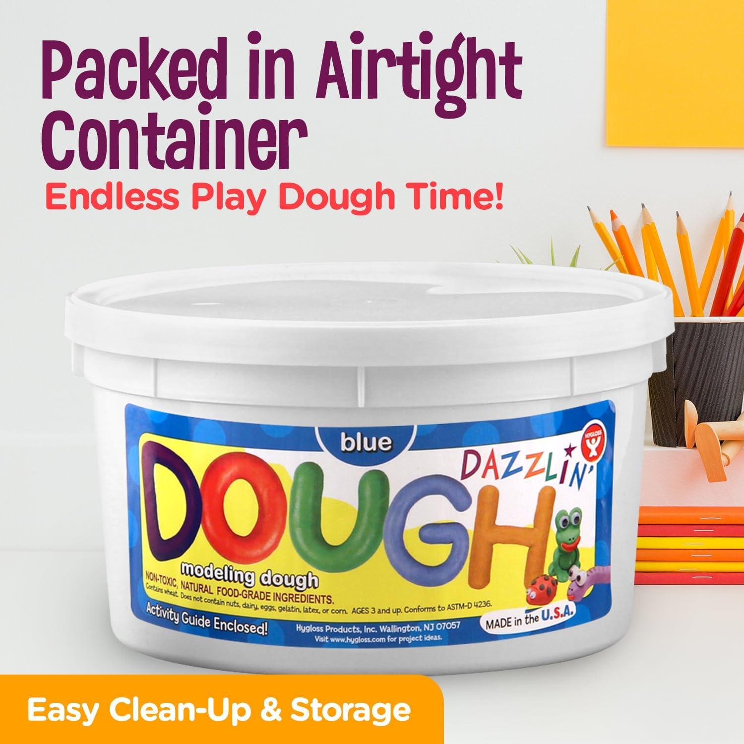 Masa de Modelar Aromatizada Hygloss 1,36 kg Azul