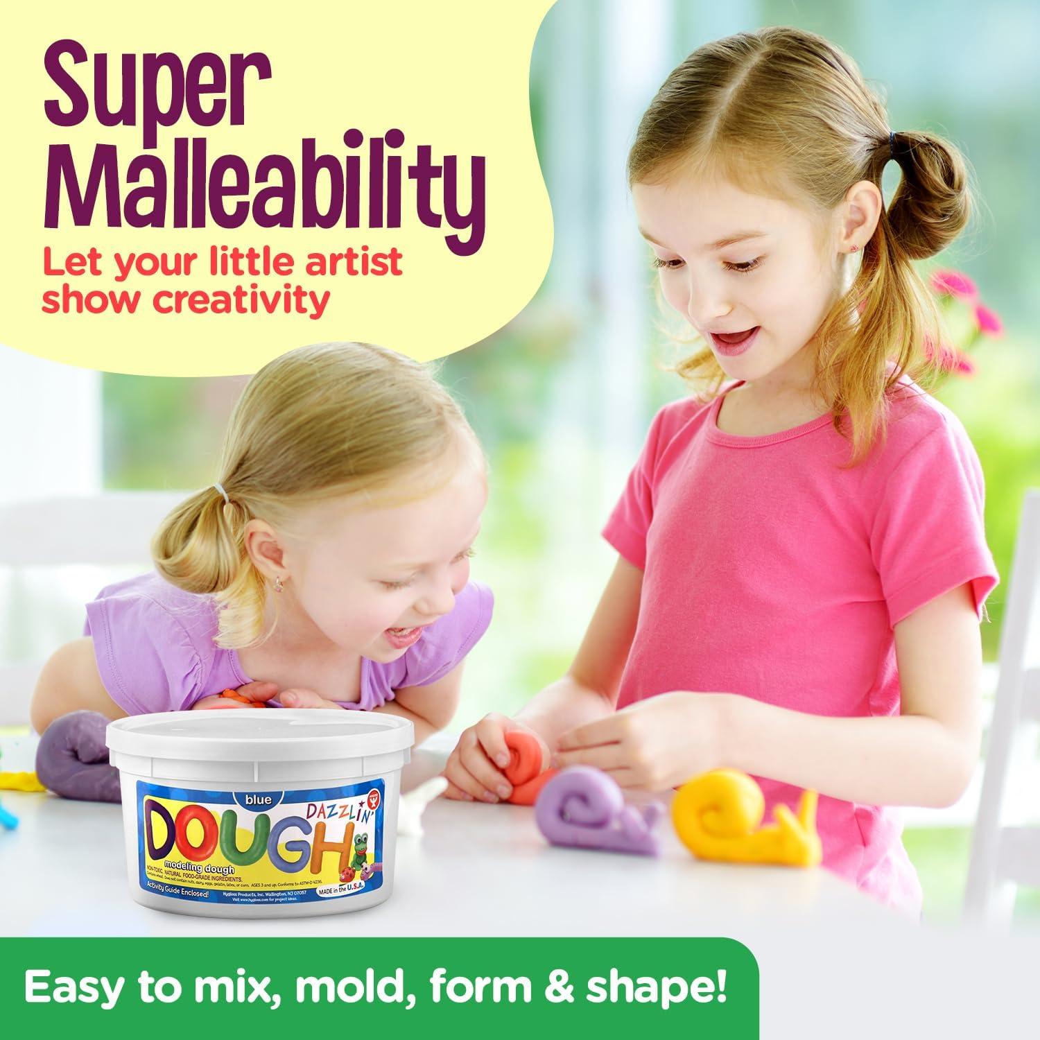 Masa de Modelar Aromatizada Hygloss 1,36 kg Azul