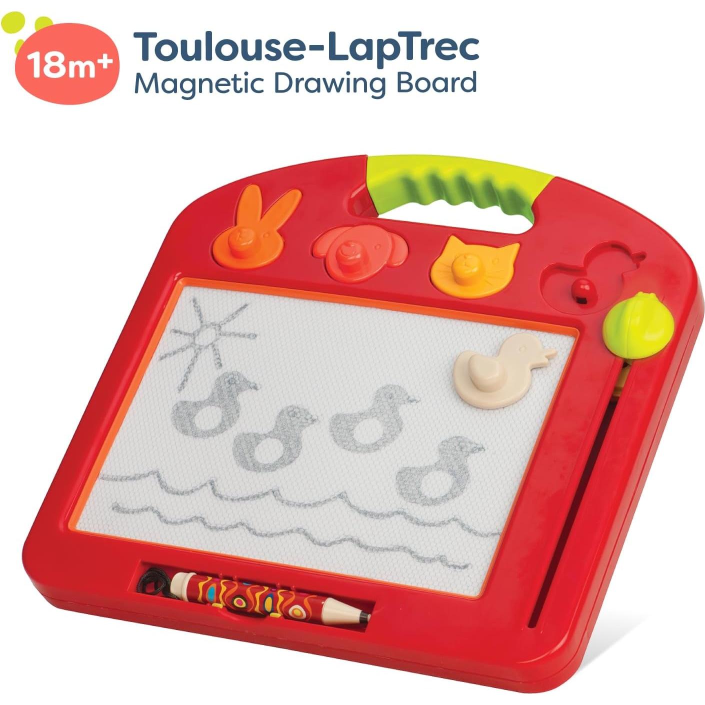 Pizarra Magnética B. Toulouse LapTrec 31x10cm con Sellos