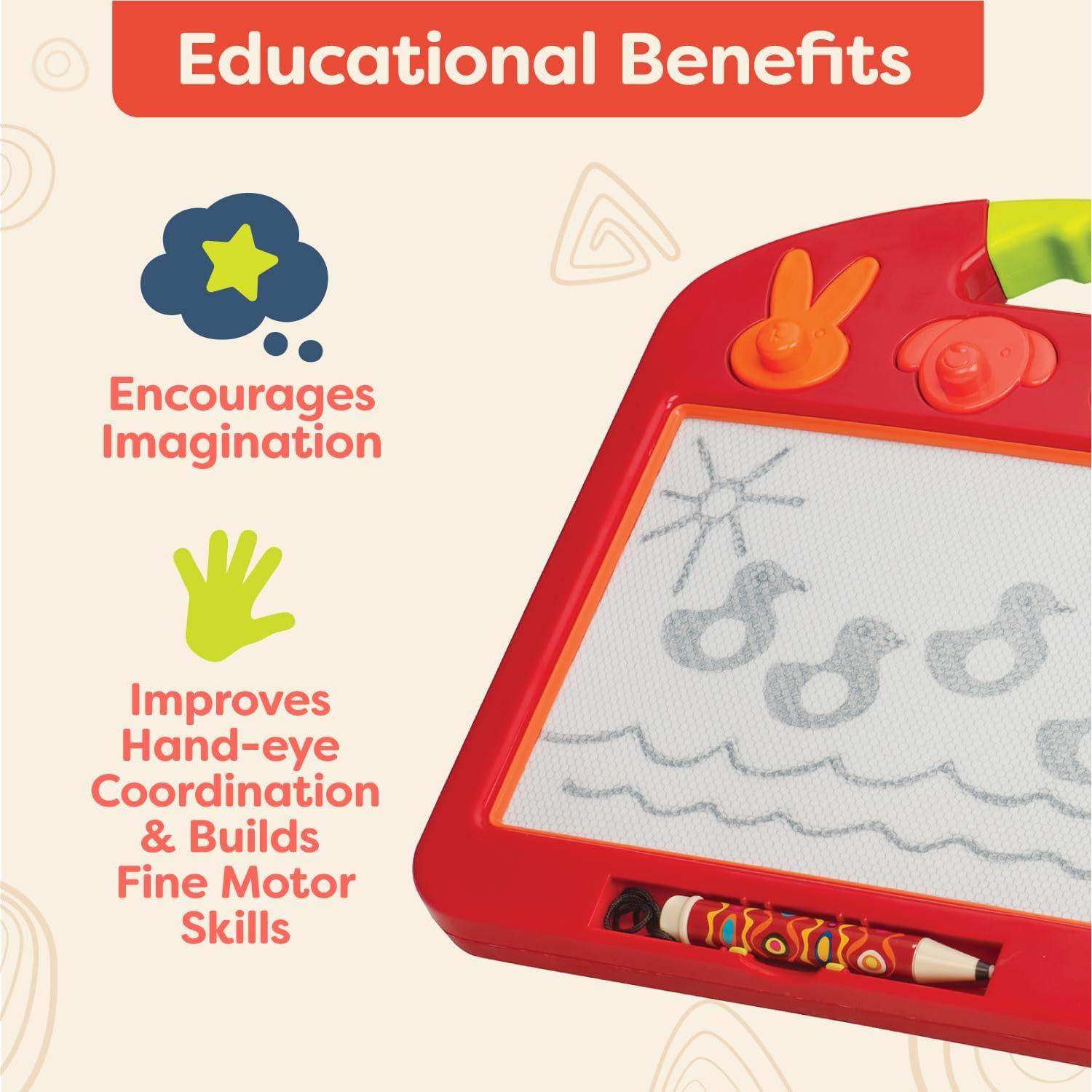 Pizarra Magnética B. Toulouse LapTrec 31x10cm con Sellos