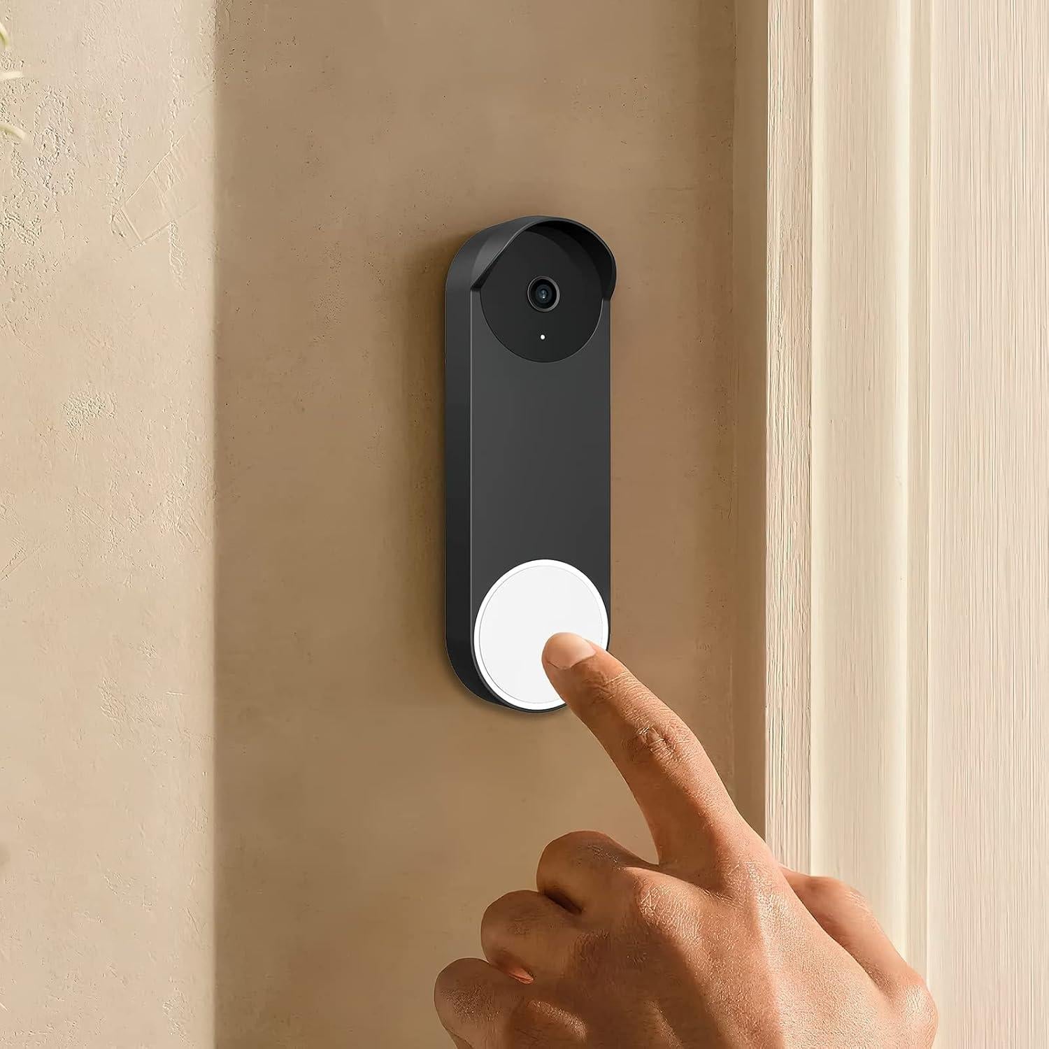 Funda de Silicona para Timbre Google Nest Hello 2022 - Negro
