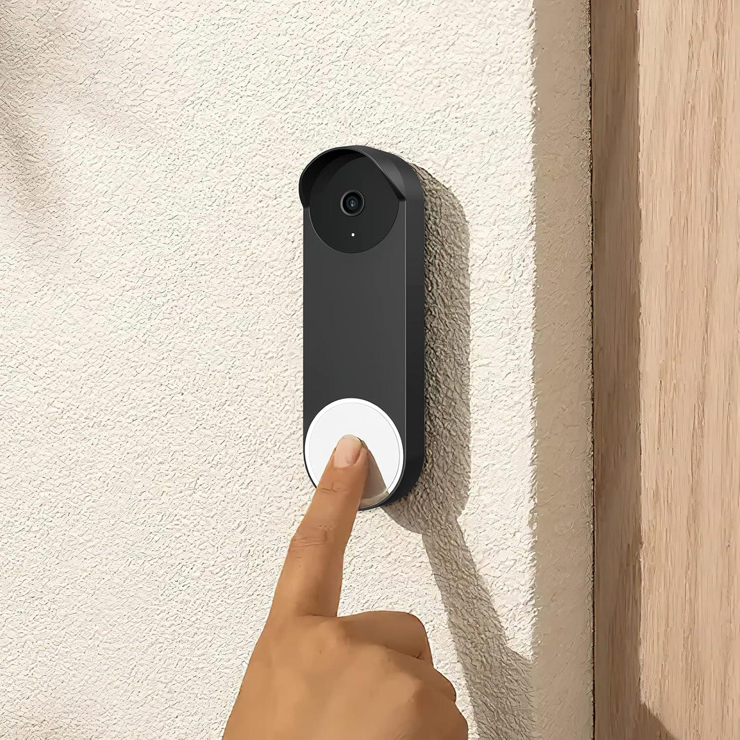 Funda de Silicona para Timbre Google Nest Hello 2022 - Negro