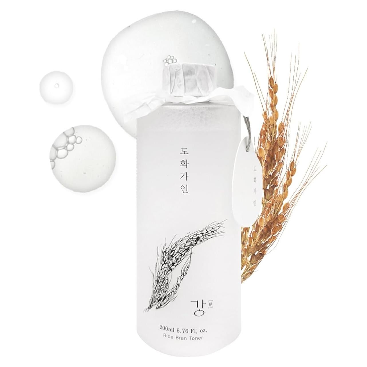 Tónico Hidratante Vegano Coreano 200ml - Salvado de Arroz