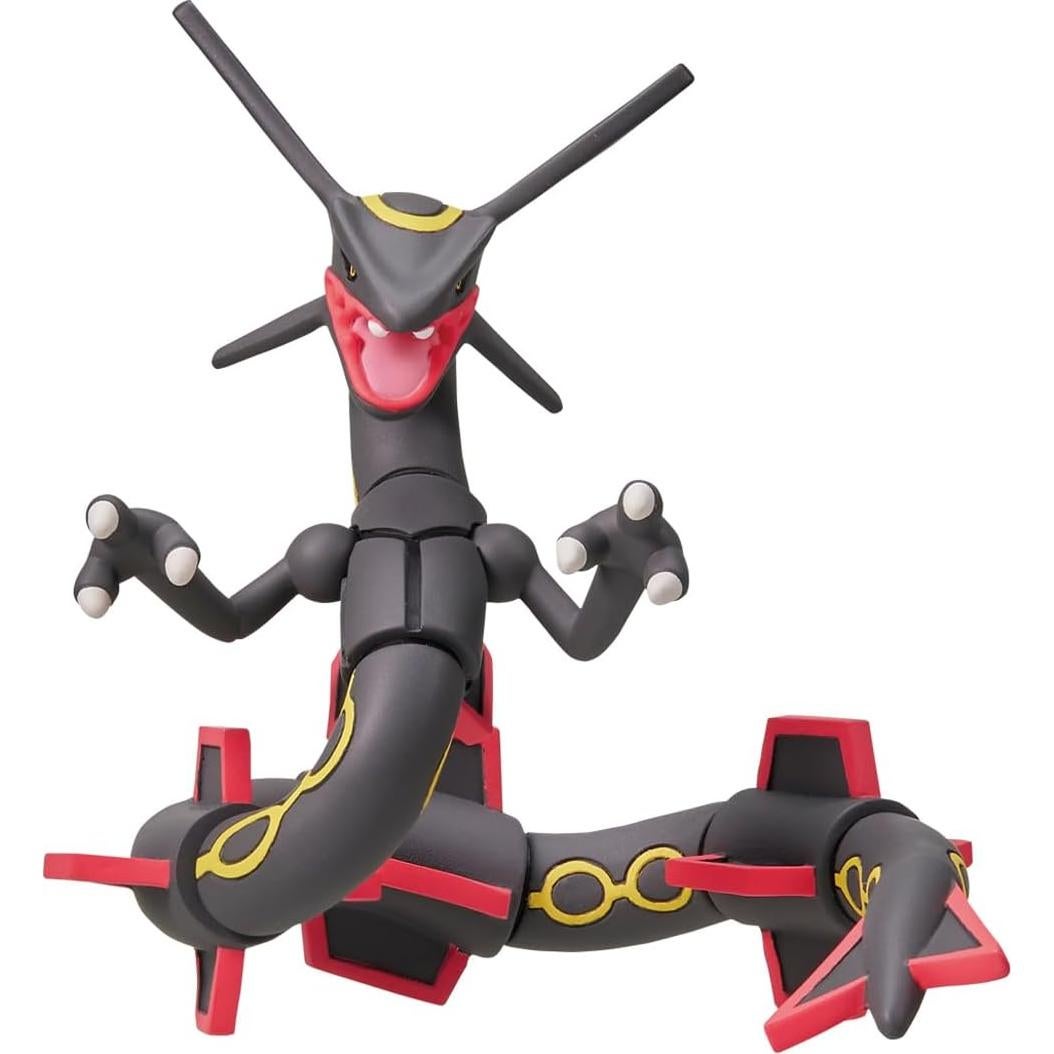 Figura Rayquaza Negro Moncolle Takara Tomy 8 cm