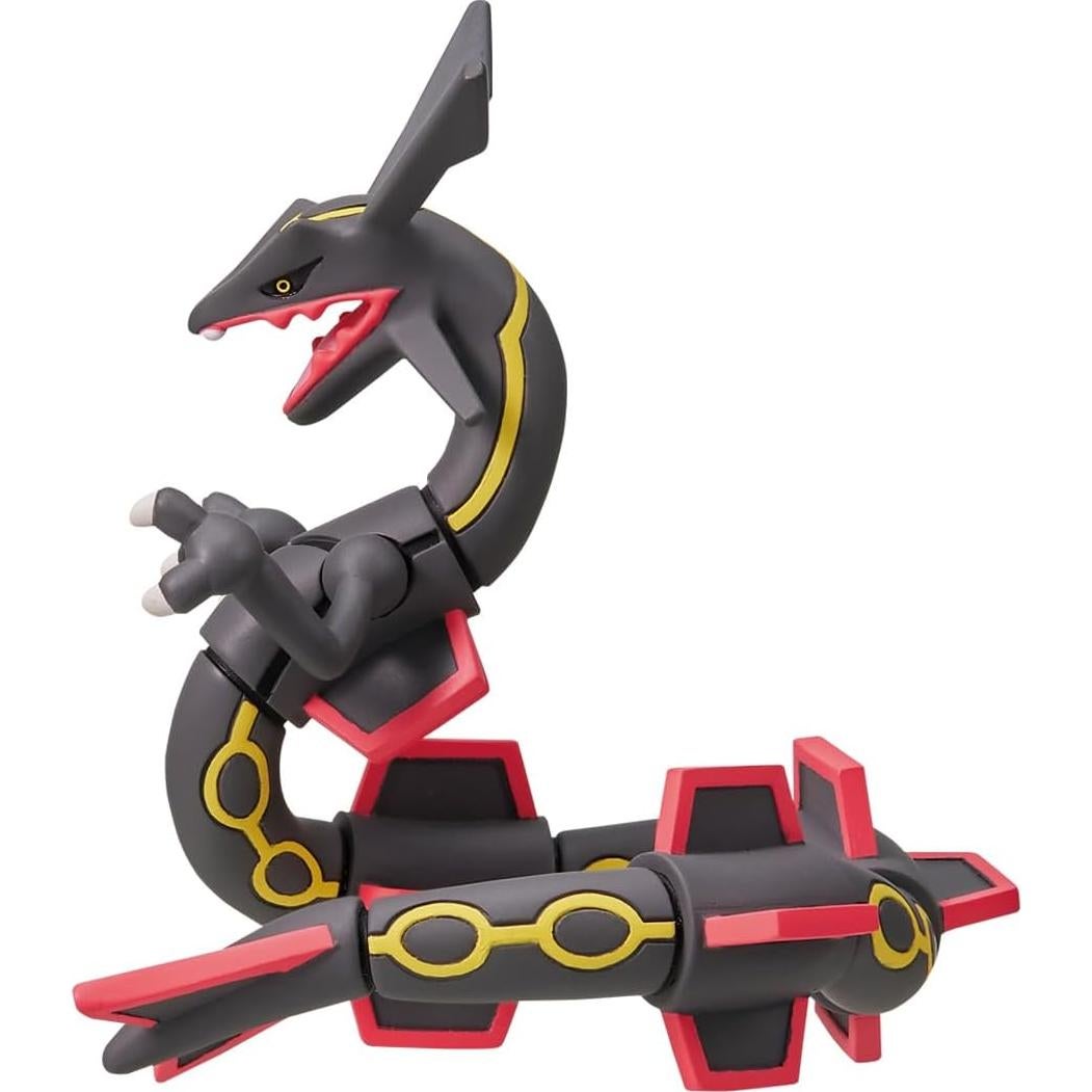 Figura Rayquaza Negro Moncolle Takara Tomy 8 cm