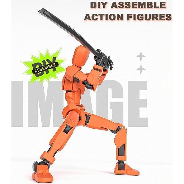 Conjunto de Figuras de Acción Magnéticas Damio DM13 Rojo/Azul