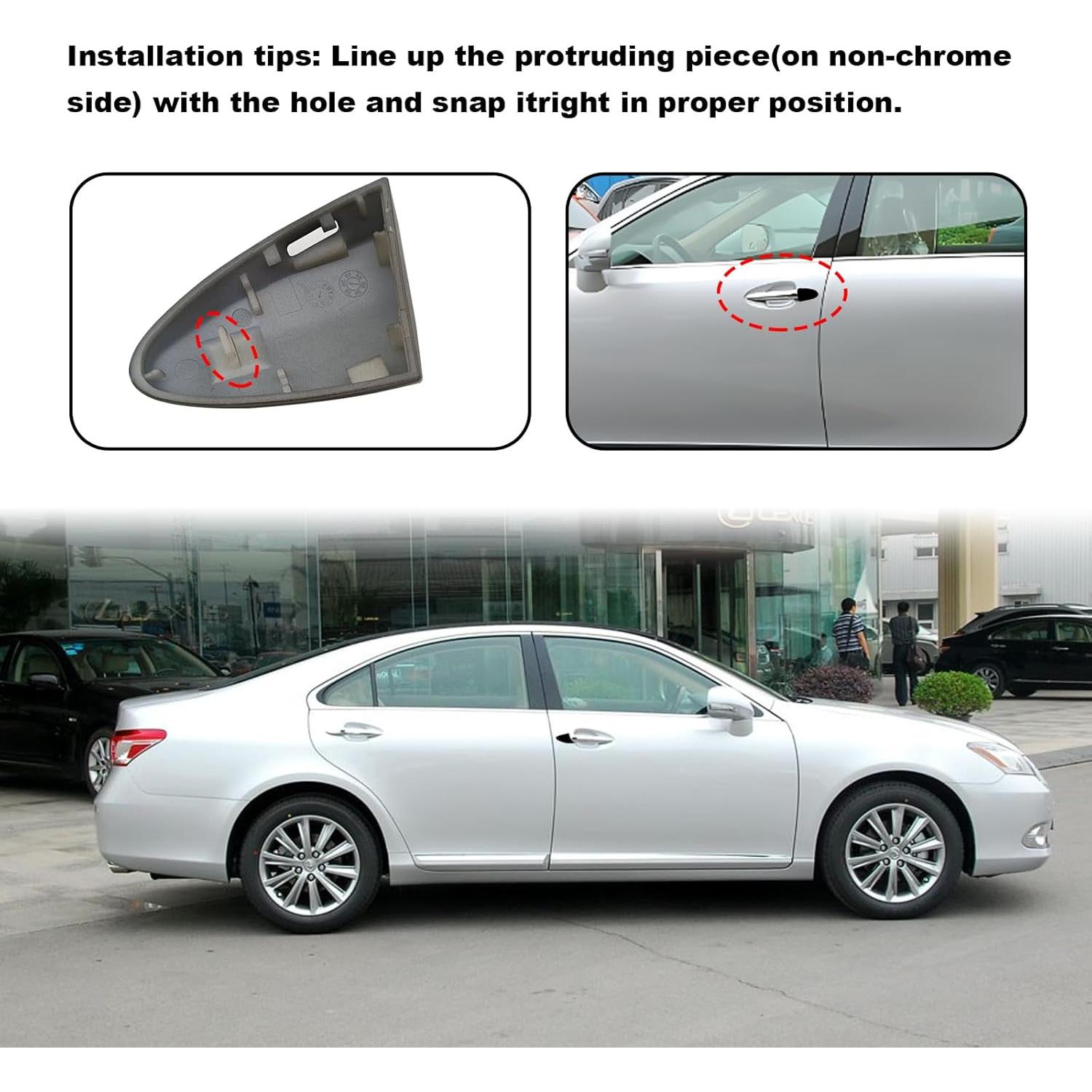 Tapa de Cubierta de Manija de Puerta CmeRto para Lexus ES350/LS460/LS600hl