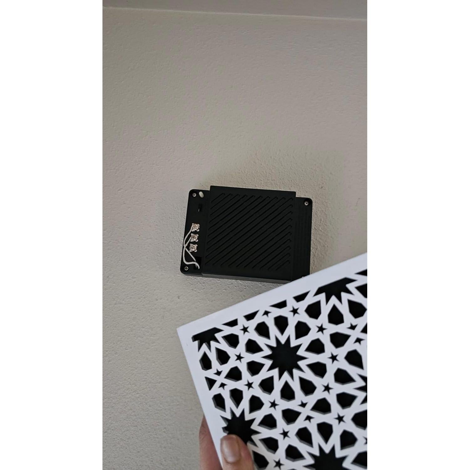 Cubierta de Timbre de Madera GRAUES 19.69x15.24 cm