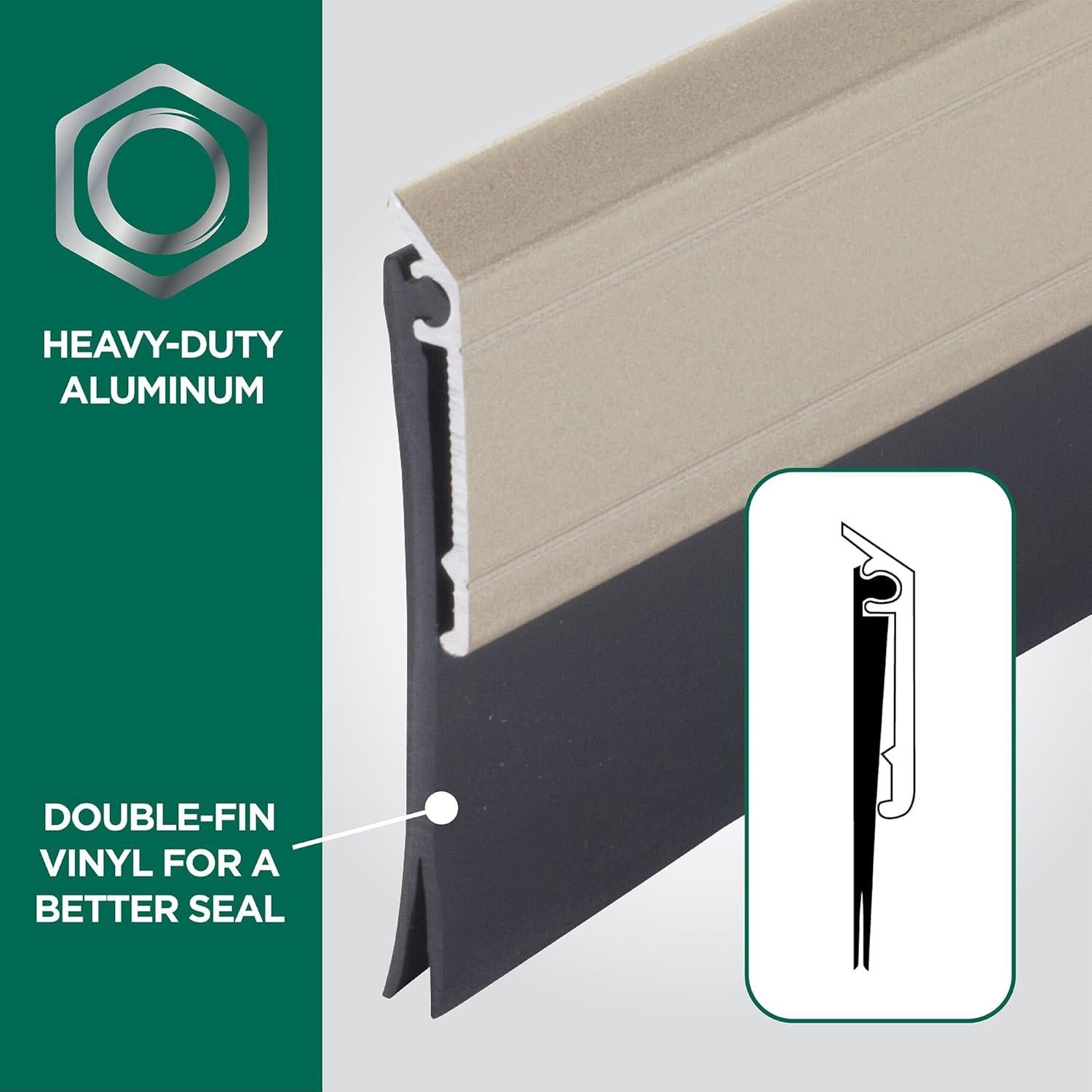 Barrera de Puerta M-D Building Products 91.44 cm Aluminio Vinilo