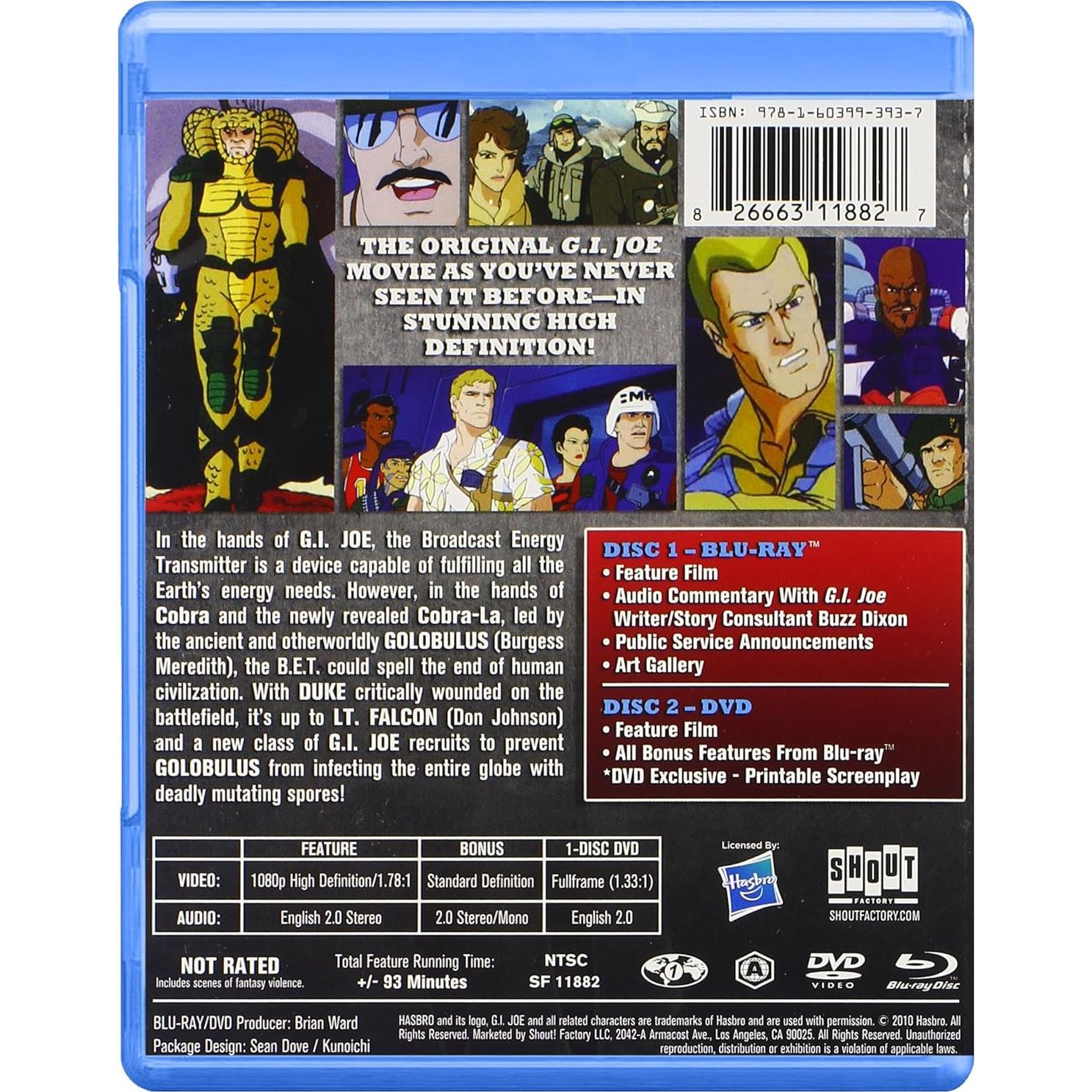 G.I. Joe: La Película Blu-ray Edición Especial 1h33m