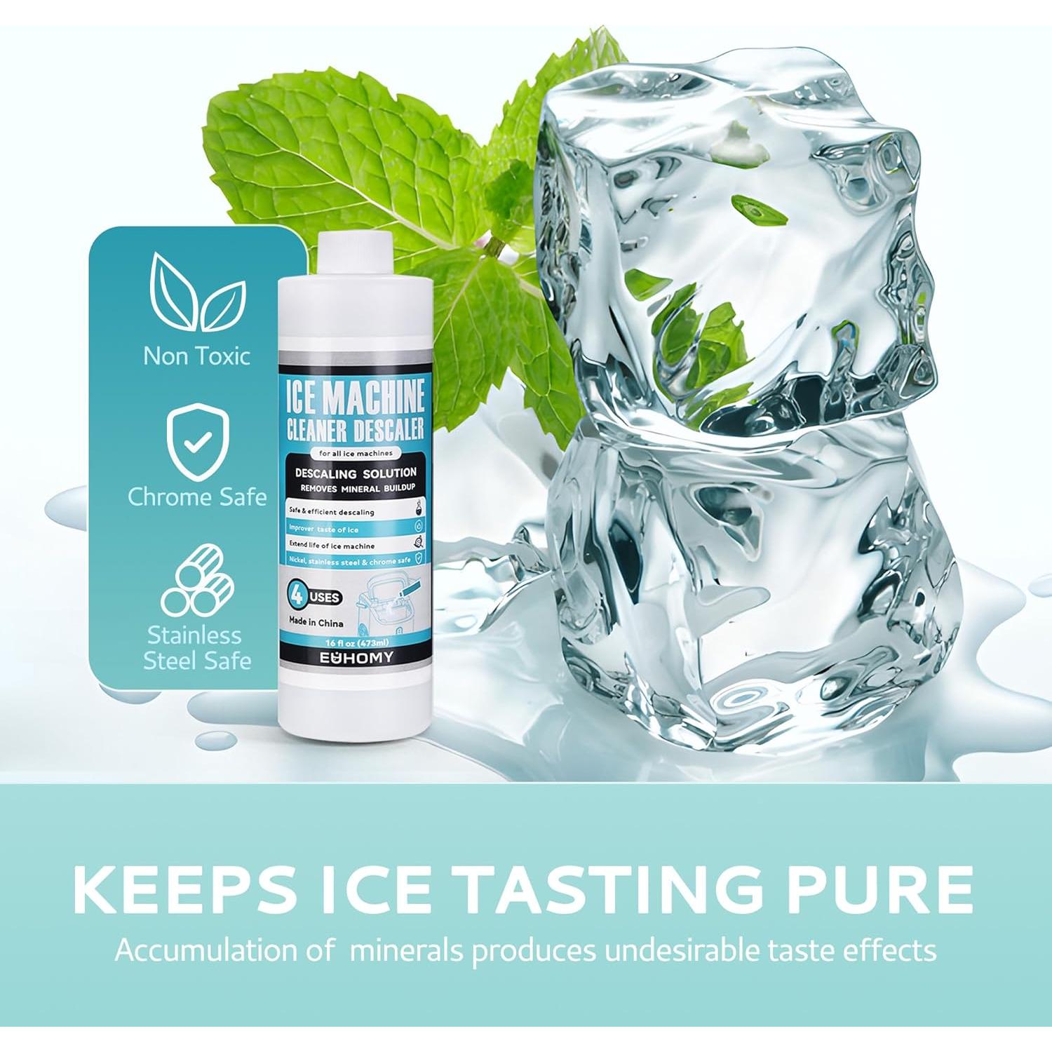 Limpiador Desincrustante EUHOMY 473 ml para Máquinas de Hielo