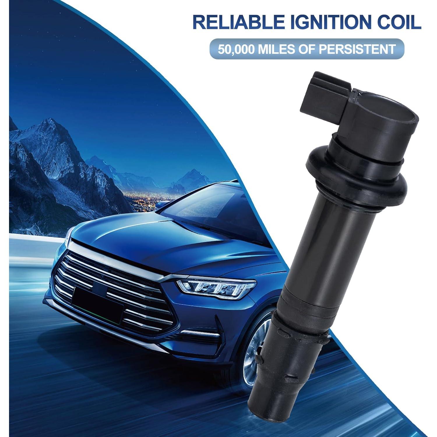 Bobina de Encendido GRIZZLY AUTO F6T558 Juego de 4 para Yamaha