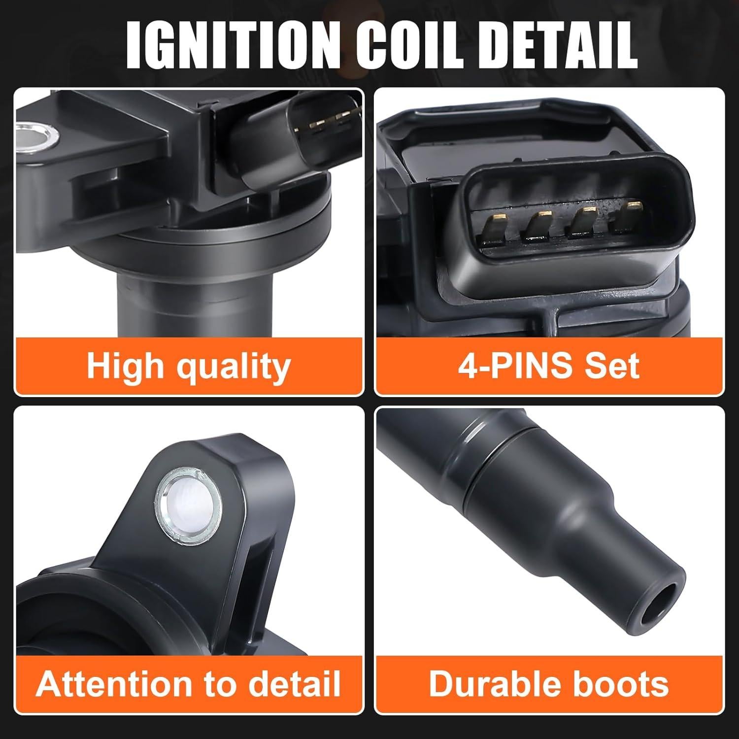 Bobinas de Encendido GYbenzi UF230 para Toyota y Lexus 8 Pcs