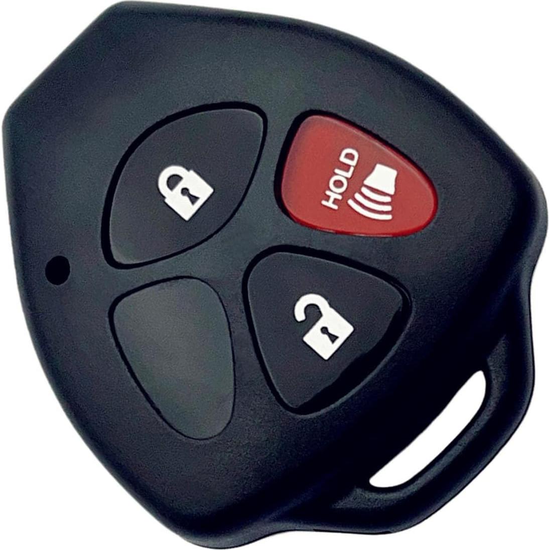 Carcasa de Llave Reemplazo Toyota 4Runner Matrix Rav4 3 Botones